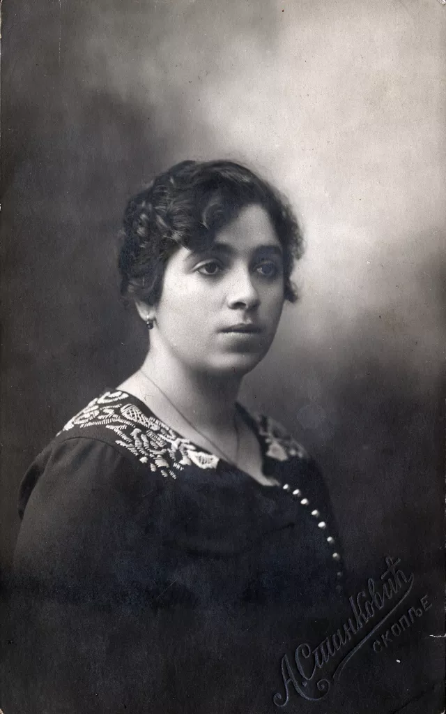 Lenka Pinkas after the wedding