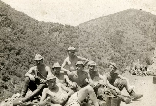 Nissim Benaroya in Zvanichevo camp