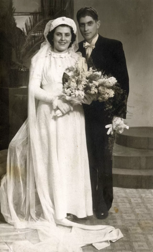 Tinka and Nissim Deccalo's wedding photo