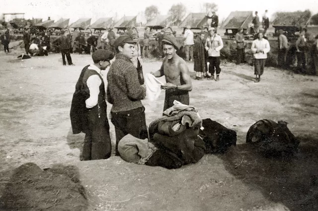 Nissim Uziel and her brother-in-law Haim