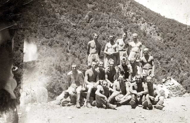 Nissim Uziel in a labor camp in Mihalkovo