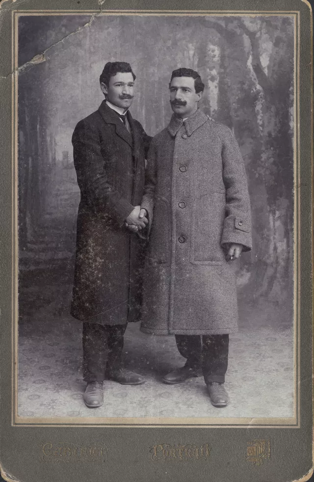 Sabat Baruh and his brother Solomon Baruh