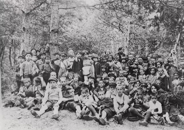 Victor Baruh on a picnic on Lag Ba Omer