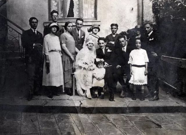 The wedding photo of Lenka and Iacob Behar