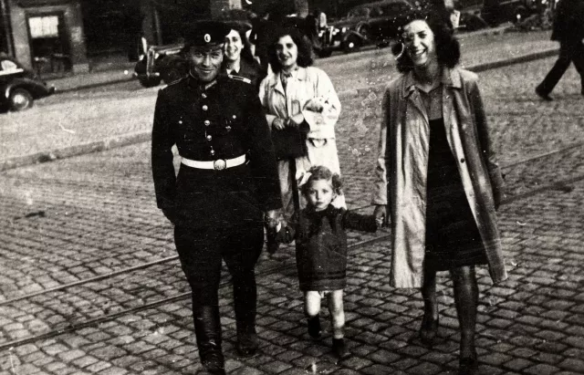 Anna Danon's sister Ester Rubenova and her husband Mois Rubenov