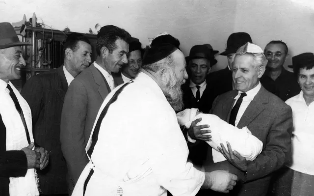 Anna Danon's father Haim Iakov in Israel