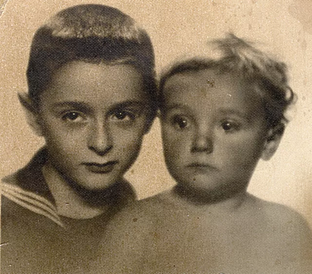 Abraham Epshtein and his cousin Dov Ban Abraham Epshtein and his cousin Dov Ban