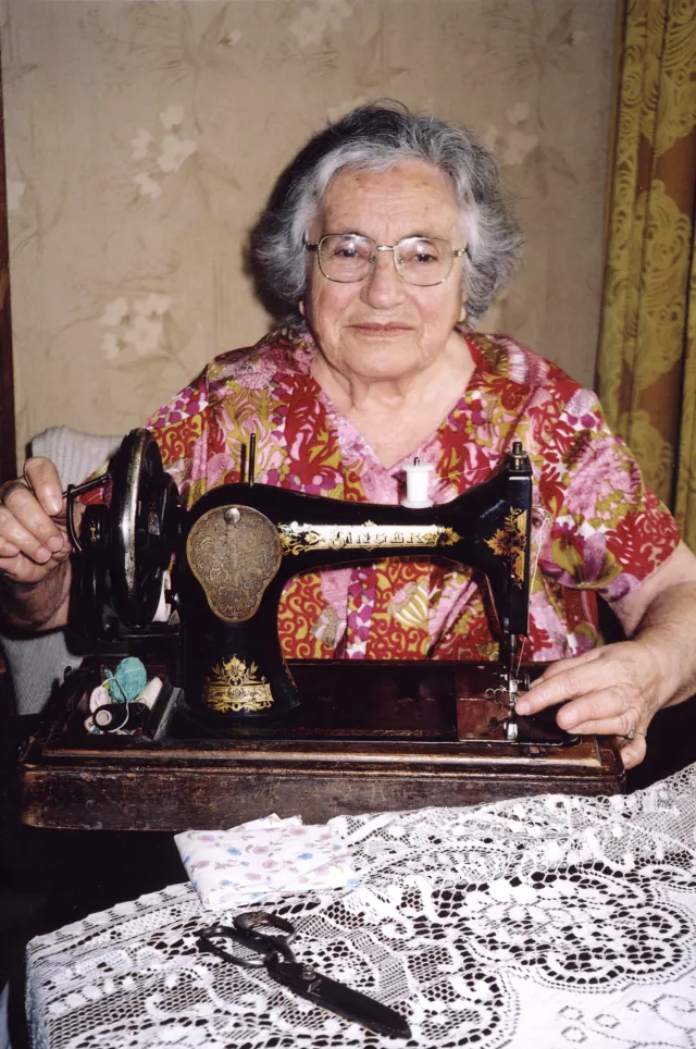 Adela Hinkova at home