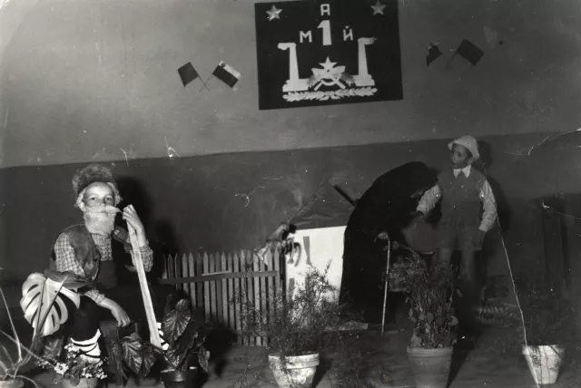 Oleg Hinkov taking part in a short play Oleg Hinkov taking part in a short play