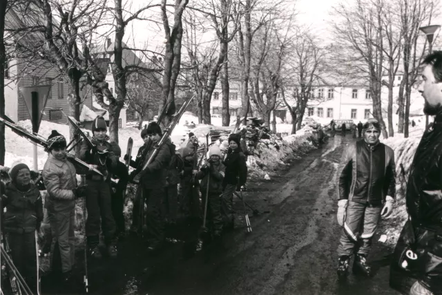 Alexander Gadjos on a ski trip