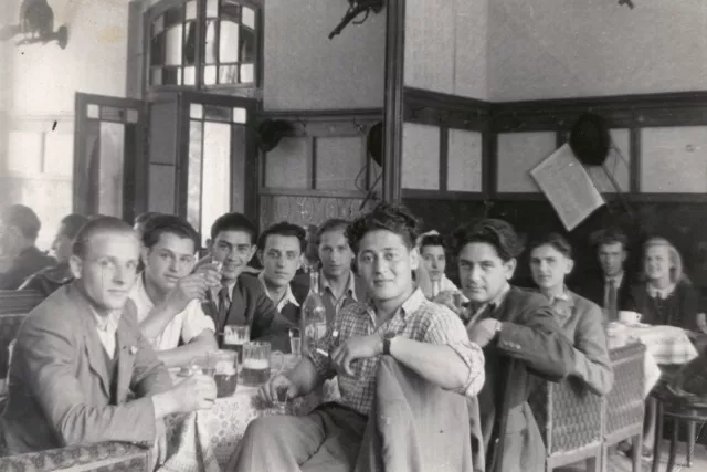 Harry Fink at a youth home