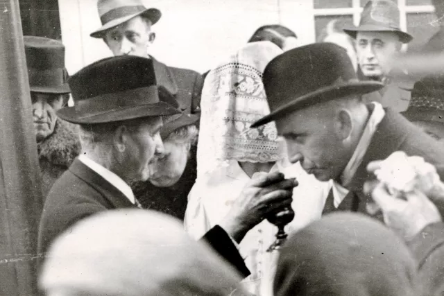 The wedding of Maximilian Klein and Edith Kleinova