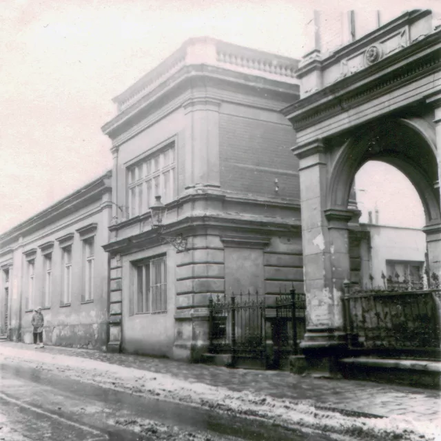 The Agudat Jisrael orphanage in Smeralova Street in Bratislava