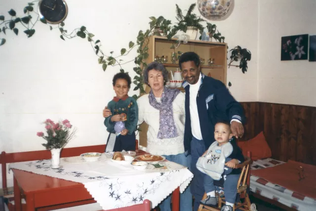 Magdalena Seborova with her friends