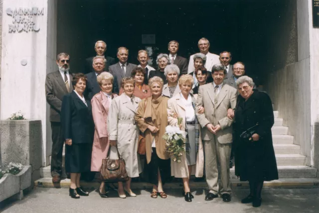 Reunion of Magdalena Seborova's former classmates
