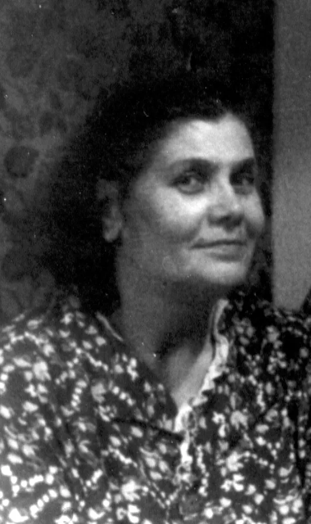 Lev Drobyazko's aunt, mother's sister Tsilya (Tsipora) Vaisblat (Medvedeva). Lev Drobyazko's aunt, mother's sister Tsilya (Tsipora) Vaisblat (Medvedeva).
