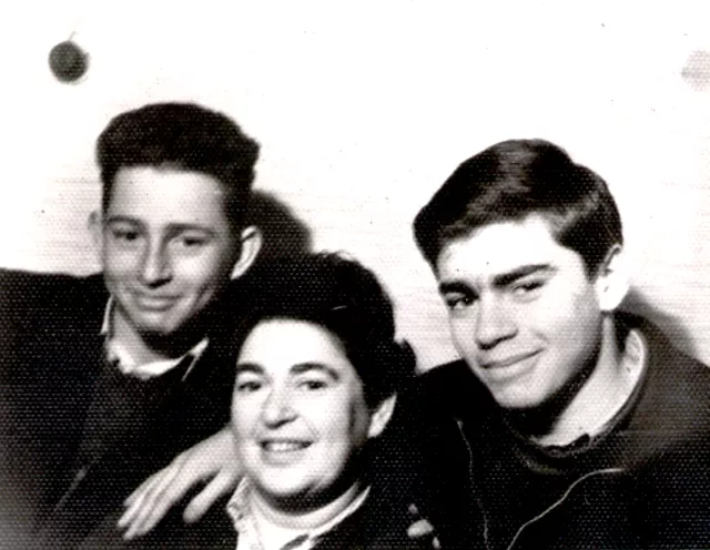 Liya Kaplan with her sons Avi and Rimon Liya Kaplan with her sons Avi and Rimon