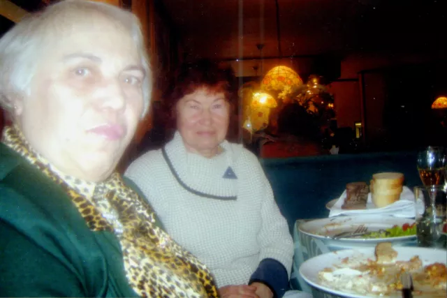 Masha Zakh and her relative Dina Kuremaa