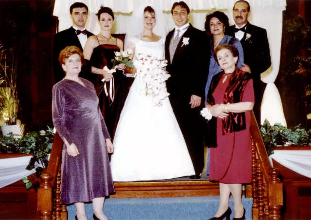 Ruth Strazh and her family