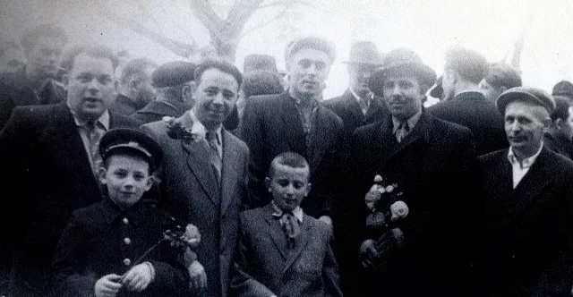 Kushel and Lyonya Finberg at May 1 demonstration