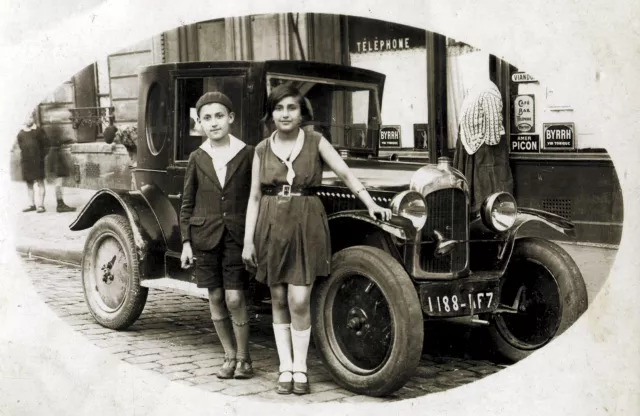 Fülöp László és Klein Mihályné gyerekkorukban