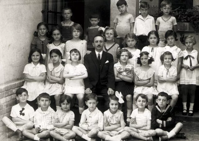 Preisz Györgyné osztályképe