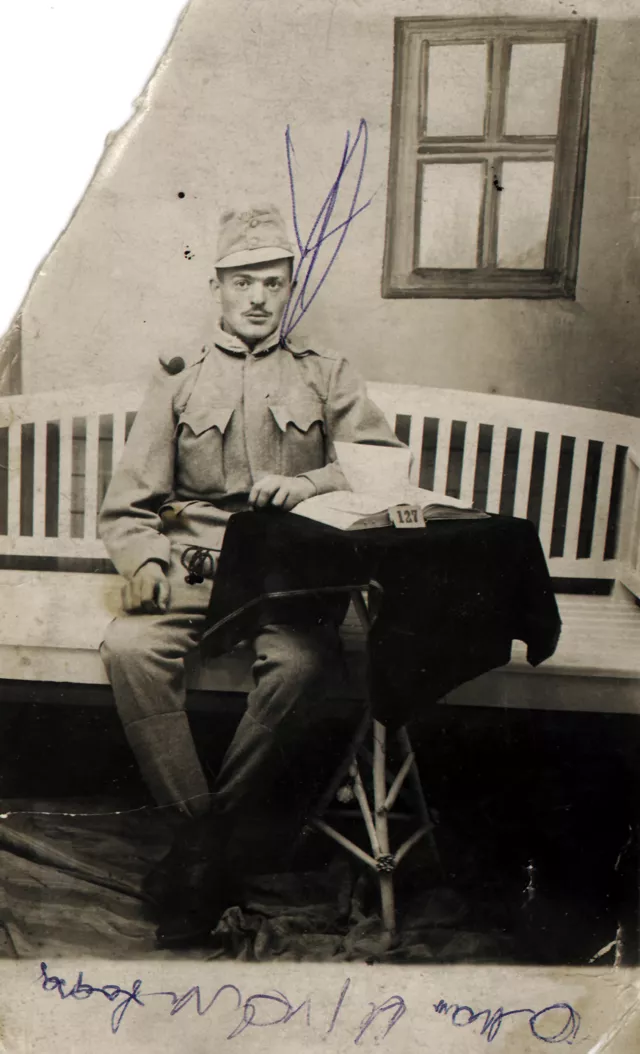 Schlesinger Mihály az elsõ világháborúban Schlesinger Mihály az elsõ világháborúban