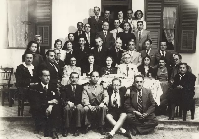 Mario Modiano's bar mitzvah