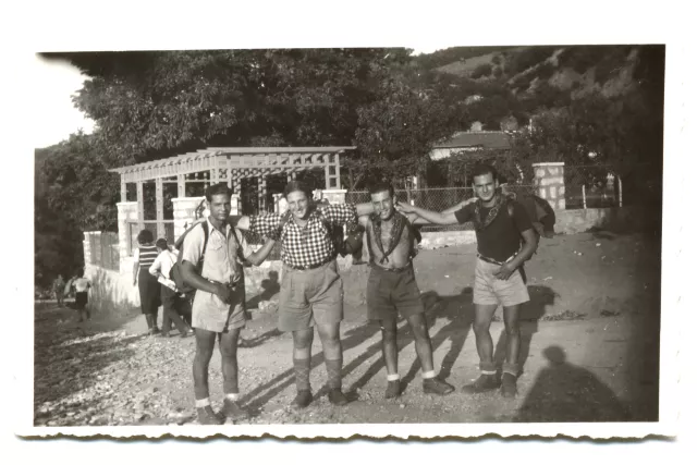 Solon Molho on a trip with his friends Solon Molho on a trip with his friends