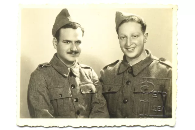 Solon Molho and Nadir Haim in the Greek army Solon Molho and Nadir Haim in the Greek army