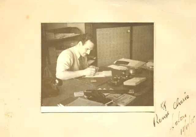 Solon Molho at work Solon Molho at work