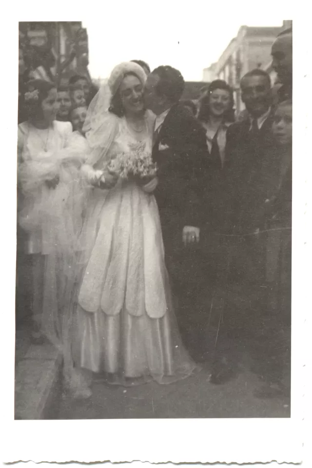 Renee Molho's wedding day Renee Molho's wedding day