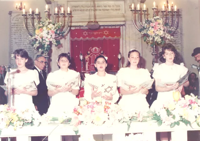Bat mitzvah of Milena Molho