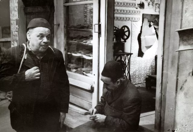 Hana Gasic's father Menahem Montiljo acting in the TV drama 'Simha'