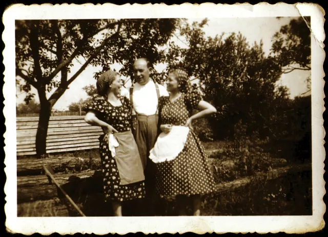 Panni Koltai, Piri Deri and Gyula Krausz