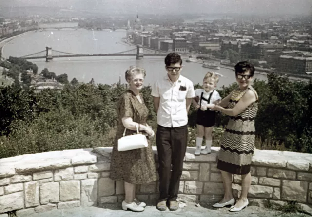 Maria Feheri with her family