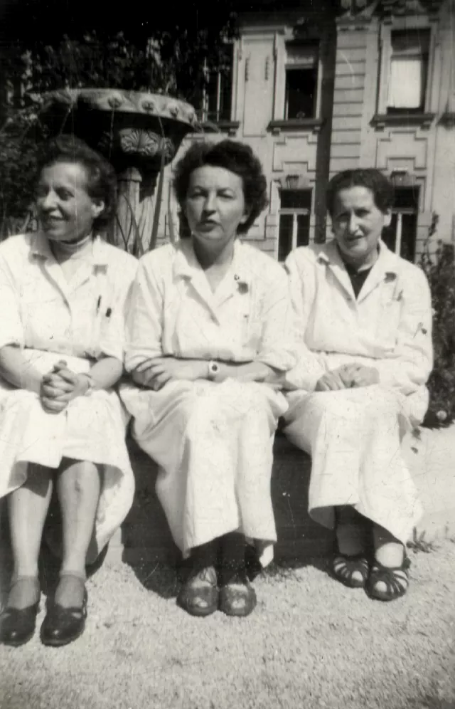 Erzsebet Antal and friends