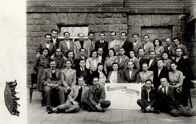 Erzsebet Antal on a seminar