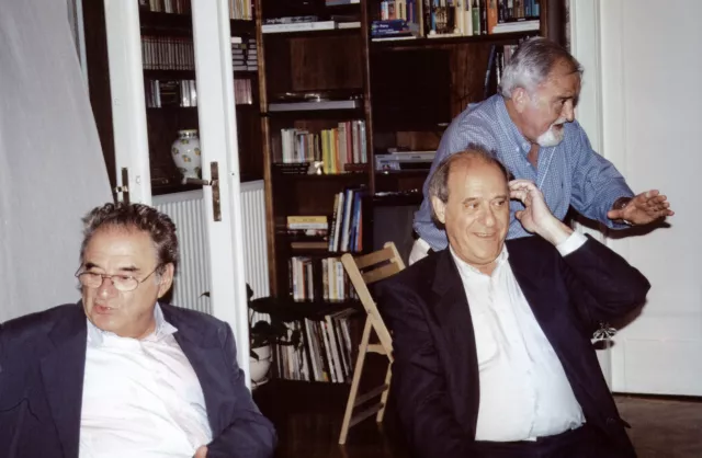 Gyula Foldes with friends