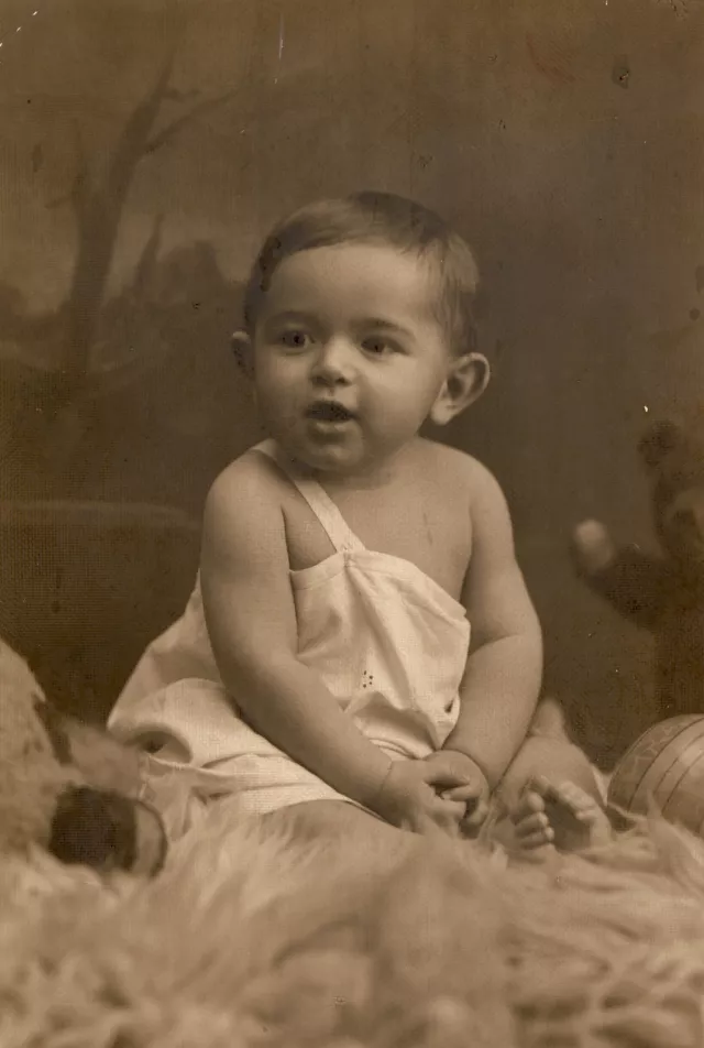 Havas György egyéves korában