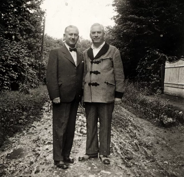 Gabor Paneth's father Lajos Paneth and uncle Jeno Paneth Gabor Paneth's father Lajos Paneth and uncle Jeno Paneth