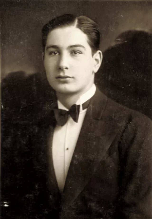 Miklos Braun's graduation photo