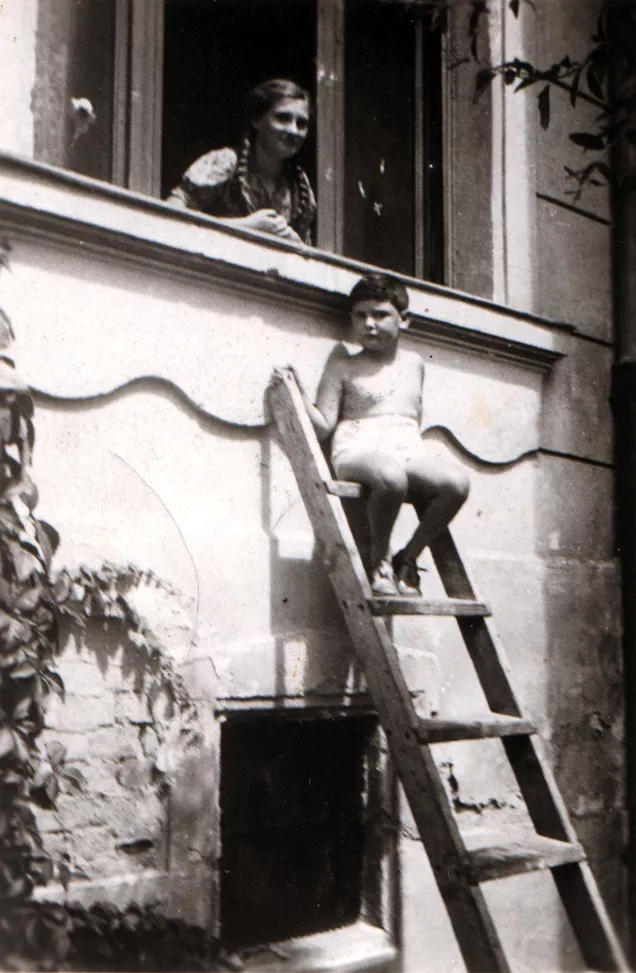 Erika Izsak and her cousin, Tamas Biro