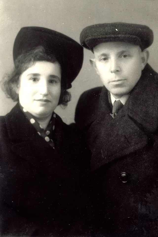 Yevsey Kotkov's and his second wife, Fiera Kotkova Yevsey Kotkov's and his second wife, Fiera Kotkova