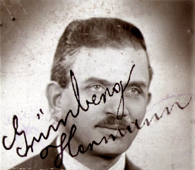 Klara Karpati's father Herman Grunberg