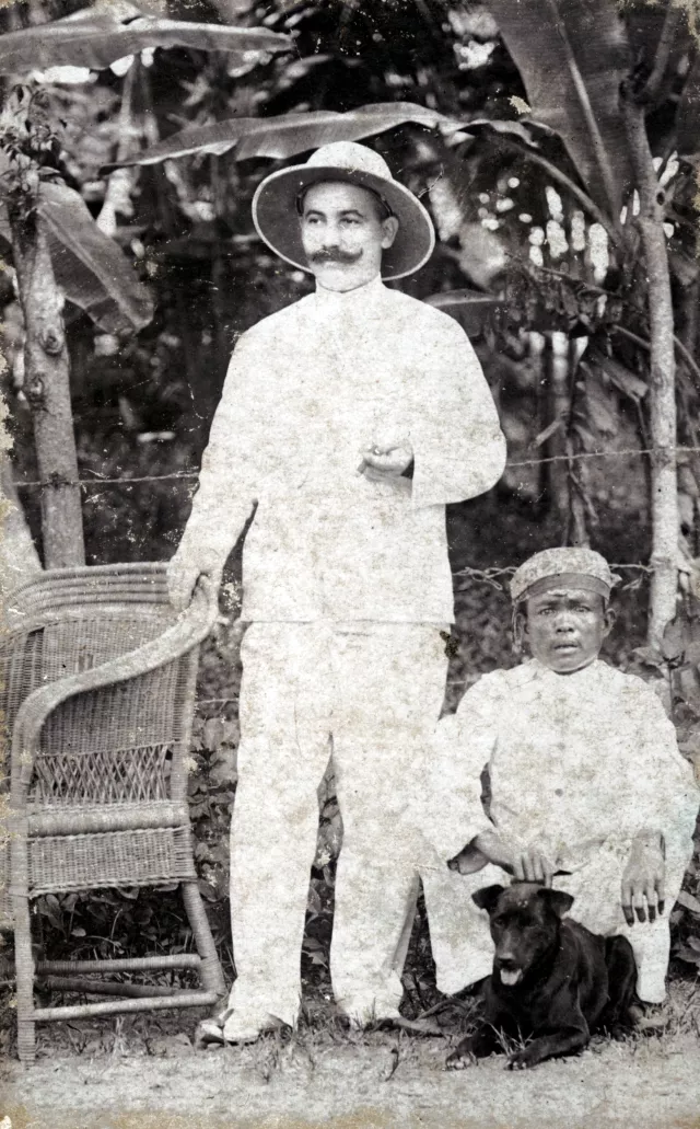 Marika Krpez's cousin Herman Deutsch on the island of Java Marika Krpez's cousin Herman Deutsch on the island of Java