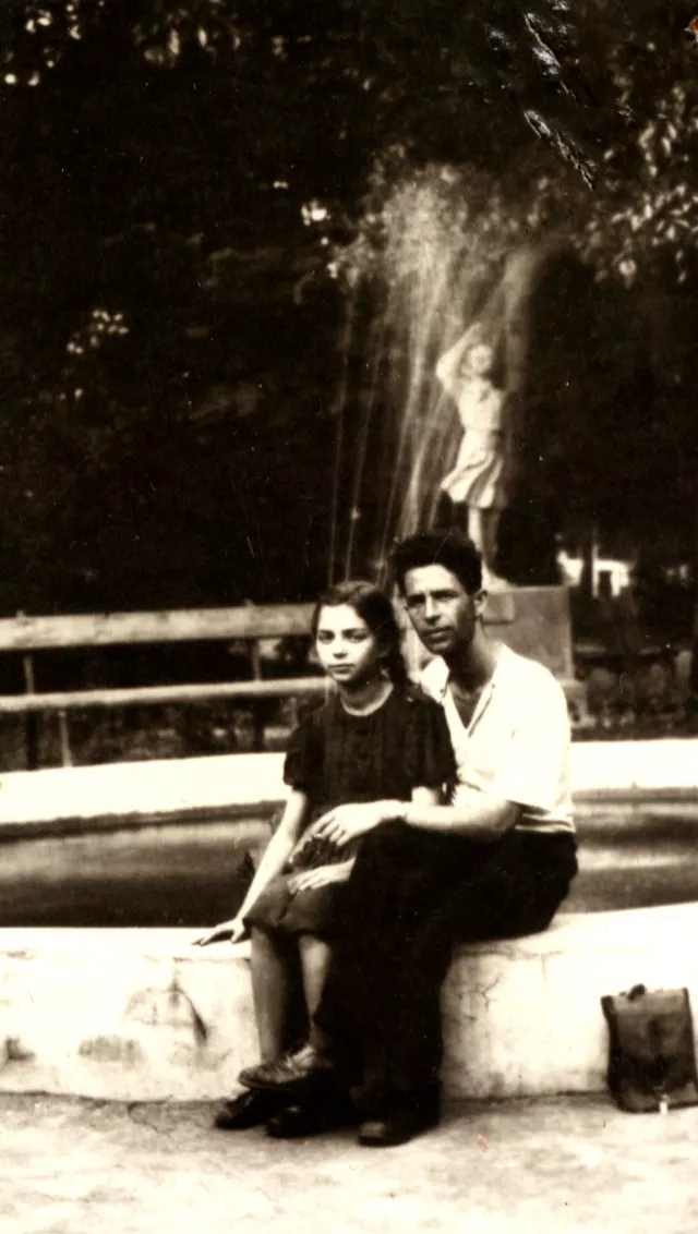 Zoya Lerman and her father Naum Lerman