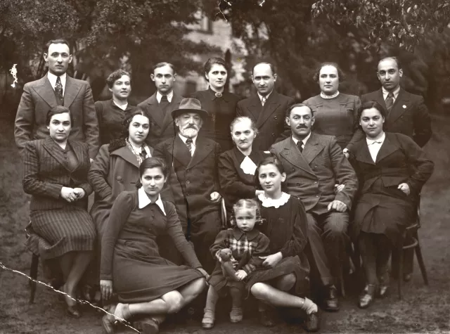 Fania Brantsovskaya and her family