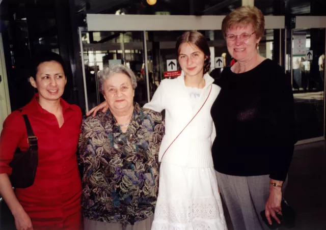 Ranana Malkhanova and her family