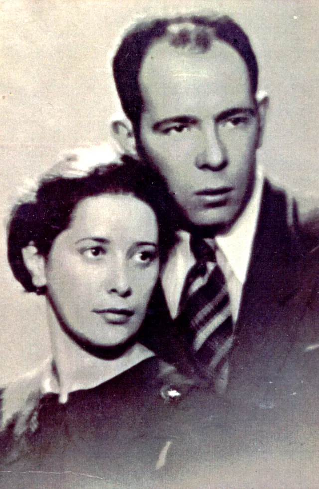 Boris Liberzon and his wife Zhenia Boris Liberzon and his wife Zhenia